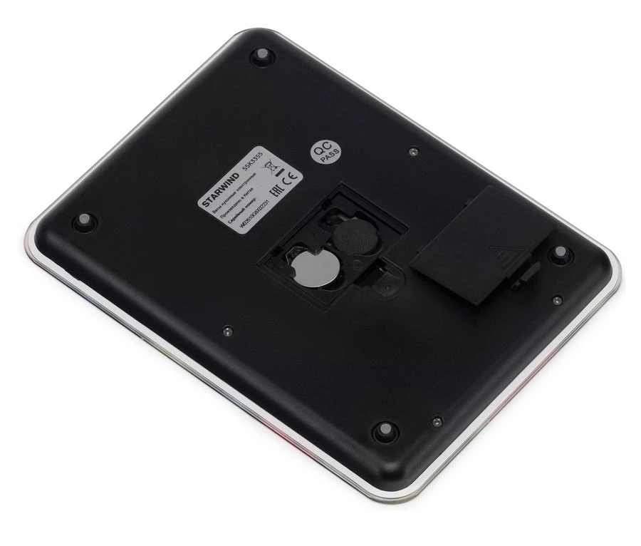 Весы кухонные электронные Starwind SSK3355 макс.вес:5кг рисунок/ягоды  