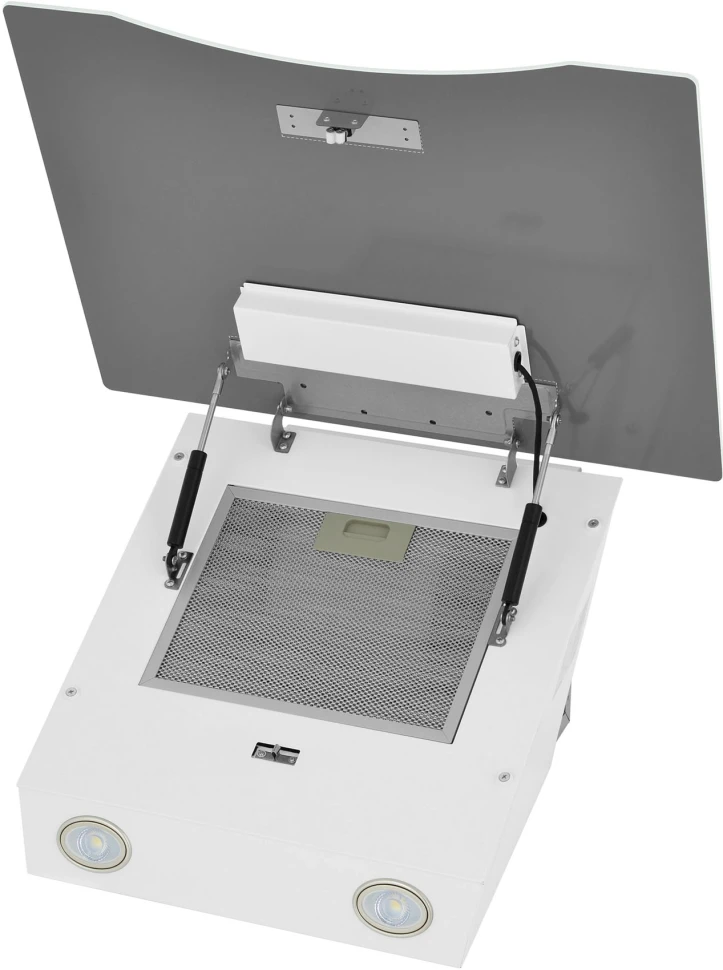 Вытяжка каминная Haier HVX-W692GW белый управление: сенсорное (1 мотор)  