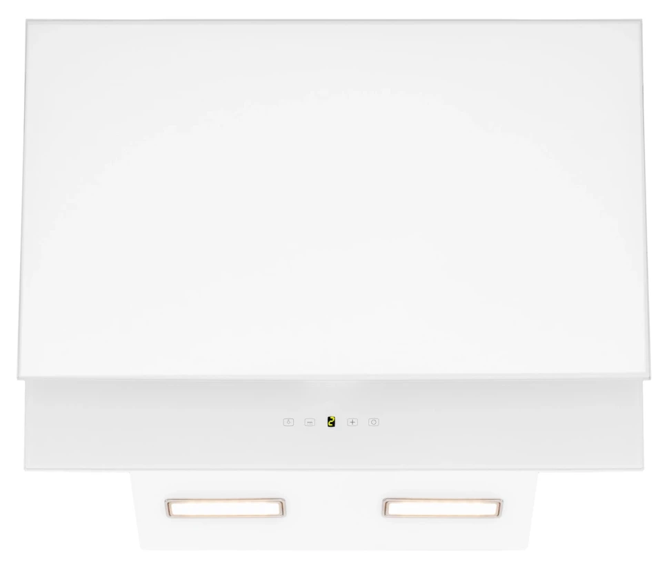 Вытяжка каминная Hyundai HGH 6744 WG белый управление: сенсорное (1 мотор)