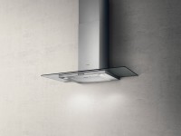 Вытяжка каминная Elica Flat Glass IX/A/90 нержавеющая сталь управление: кнопочное (1 мотор)
