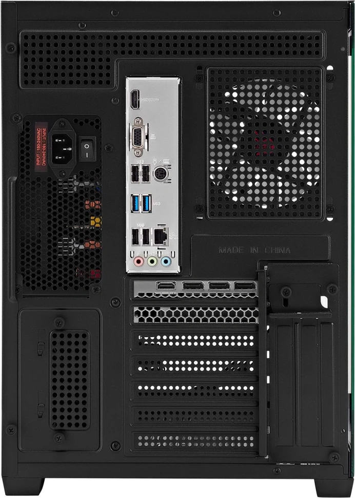 ПК Bloody BD-PC RAB84V2 TWR Ryzen 7 7700 (3.8) 32Gb SSD1Tb RTX5070 12Gb Windows 11 Home 64 2.5xGbitEth 750W черный (RUS) (2142128)  