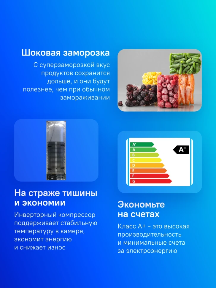 Холодильник LG GA-B419SWJL 2-хкамерн. белый мат. инвертер