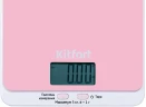 Весы кухонные электронные Kitfort KT-803-2 макс.вес:5кг розовый  