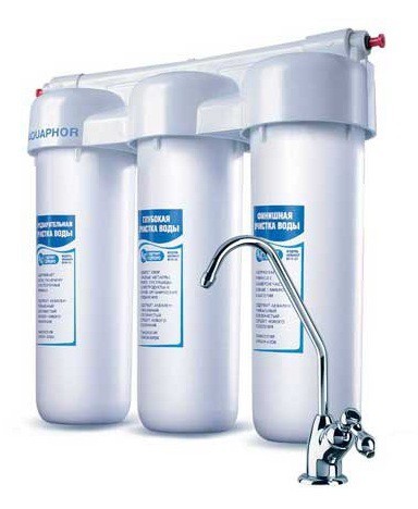 Водоочиститель Аквафор Трио Норма умягчающий  