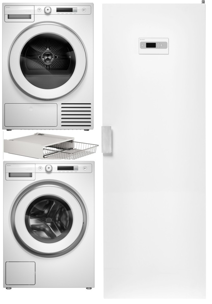 Комплект Asko Classic 6: W1084BW + T108HBW + HB150W + DC7784V.W  