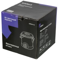 Фритюрница Kitfort КТ-2011 1200Вт серебристый/черный