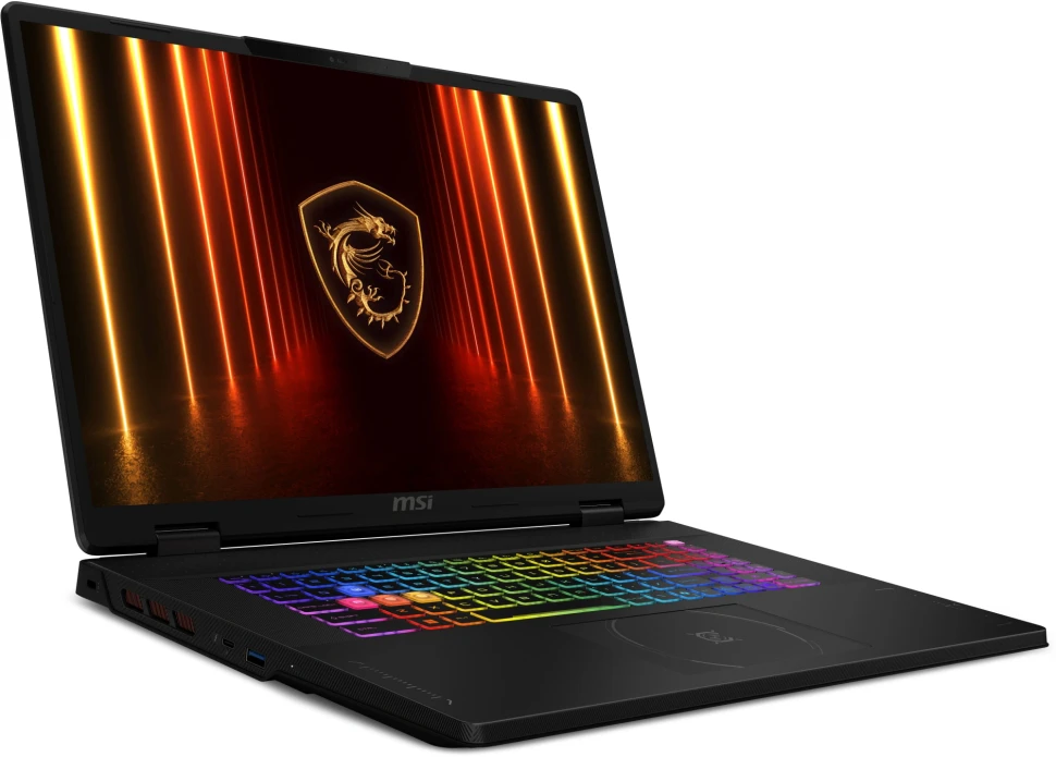 Ноутбук MSI Crosshair 18 HX AI A2XWGKG-022XRU Core Ultra 9 275HX 32Gb SSD1Tb NVIDIA GeForce RTX 5070 8Gb 18" IPS QHD+ (2560x1600) FreeDOS black WiFi BT Cam (9S7-184111-022)  