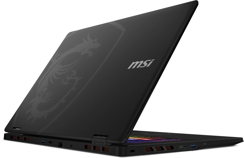 Ноутбук MSI Crosshair 18 HX AI A2XWGKG-022XRU Core Ultra 9 275HX 32Gb SSD1Tb NVIDIA GeForce RTX 5070 8Gb 18" IPS QHD+ (2560x1600) FreeDOS black WiFi BT Cam (9S7-184111-022)  