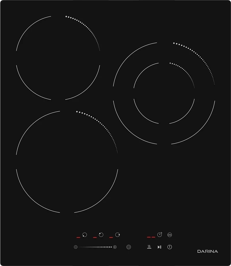Варочная поверхность Darina 6Р Е 3324 B черный  