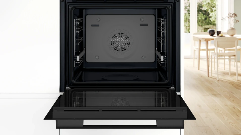 Духовой шкаф Электрический Bosch Serie 4 HUA736EA0T черный  
