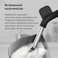 Кофеварка рожковая BQ CM5002 2400Вт нержавеющая сталь
