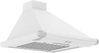 Вытяжка каминная Elikor Сатурн 50П-180-В1Л белый/хром управление: кнопочное (1 мотор)