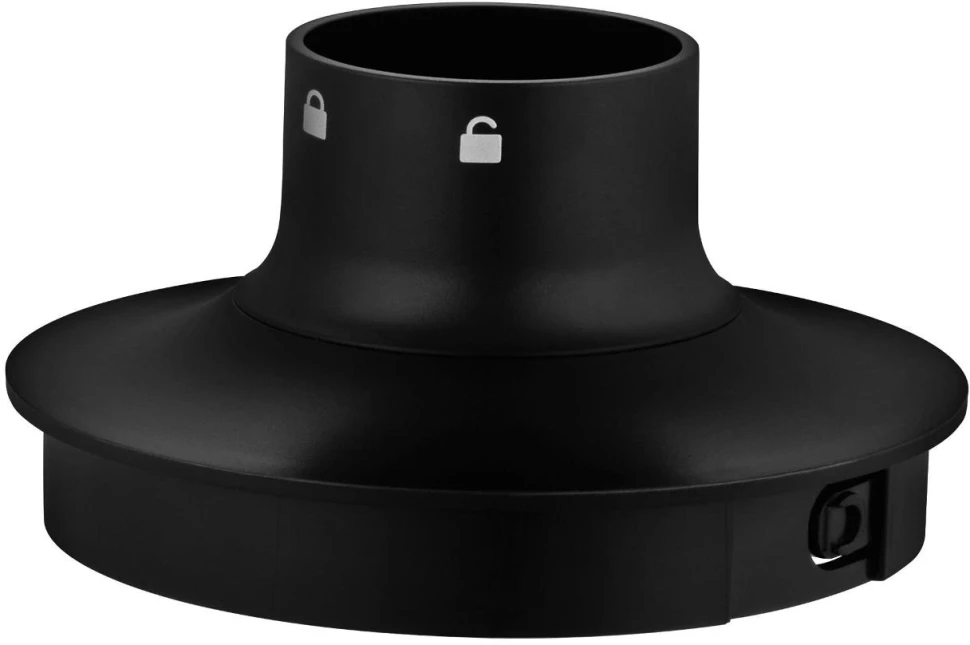 Блендер погружной Rondell RDE-1305 1200Вт черный/серебристый  