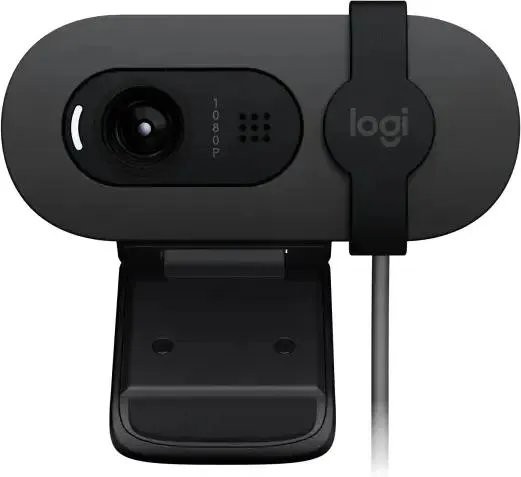 Веб-камера Logitech HD Webcam Brio 90 графитовый  