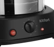 Шашлычница электрическая Kitfort КТ-1411 1500Вт серебристый/черный