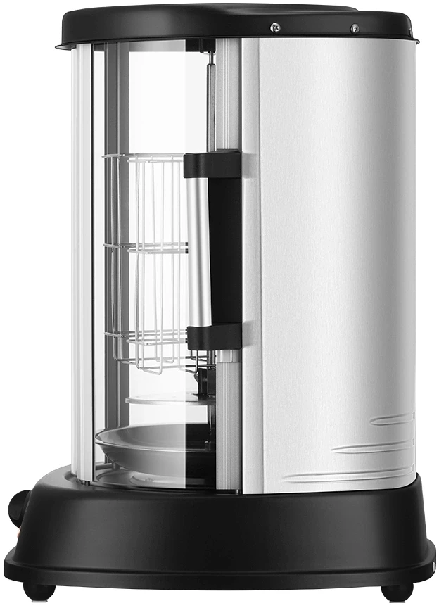 Шашлычница электрическая Kitfort КТ-1411 1500Вт серебристый/черный