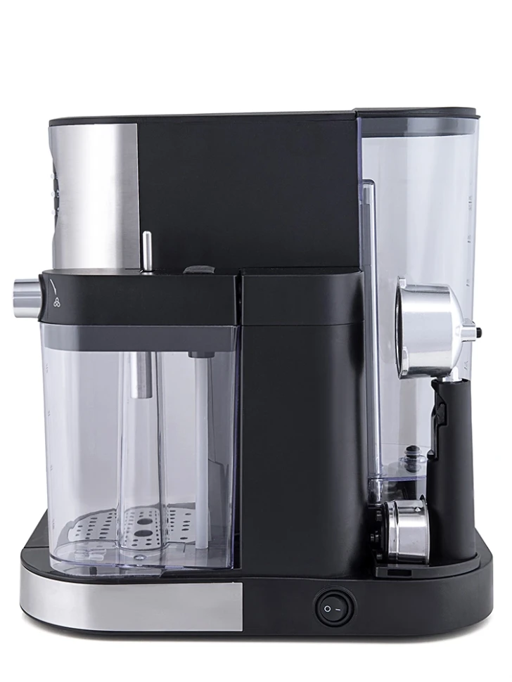 Кофеварка рожковая Kitfort КТ-703 серебристый/черный  