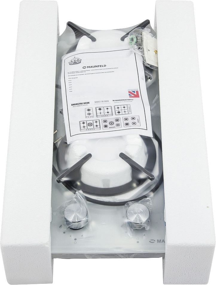 Газовая варочная поверхность Maunfeld EGHG.32.1CW/G белый  