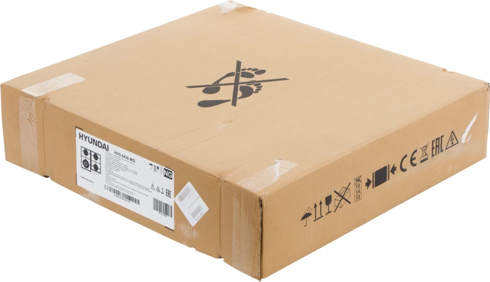 Газовая варочная поверхность Hyundai HHG 6436 WG белый