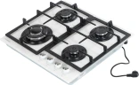 Газовая варочная поверхность Hyundai HHG 6436 WG белый