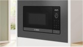 Микроволновая печь Bosch BEL623MD3 20л. 800Вт серый/черный (встраиваемая)  