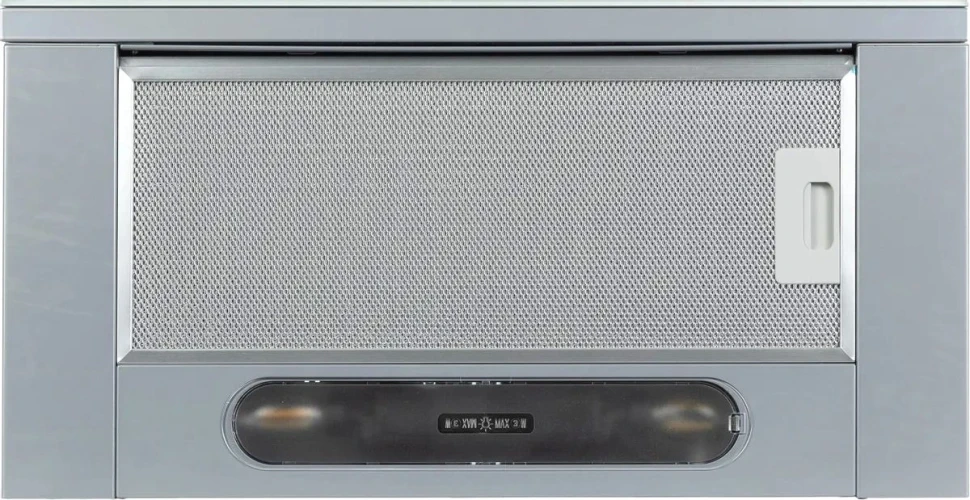 Вытяжка встраиваемая Jet Air Orion LX/GR/F/60/VT серый/стекло черное управление: кнопочное (1 мотор)