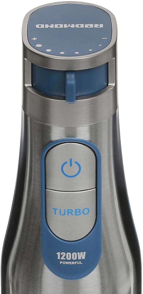 Блендер погружной Редмонд BH402 1200Вт синий/серебристый  