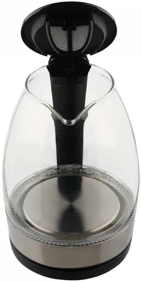 Чайник электрический Scarlett SC-EK27G91 1.7л. черный корпус: стекло/пластик (EK27G91)  