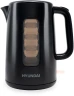 Чайник электрический Hyundai HYK-P2501 2.5л. 2200Вт черный корпус: пластик  