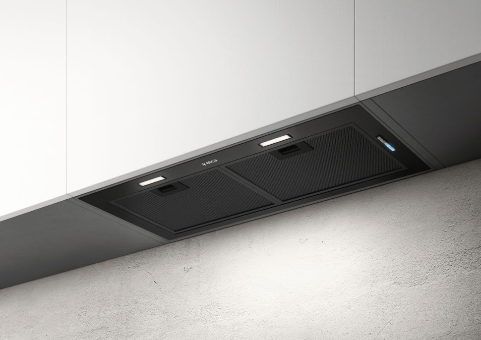 Вытяжка встраиваемая Elica FOLD BL MAT/A/72 черный управление: кнопочное (1 мотор)  