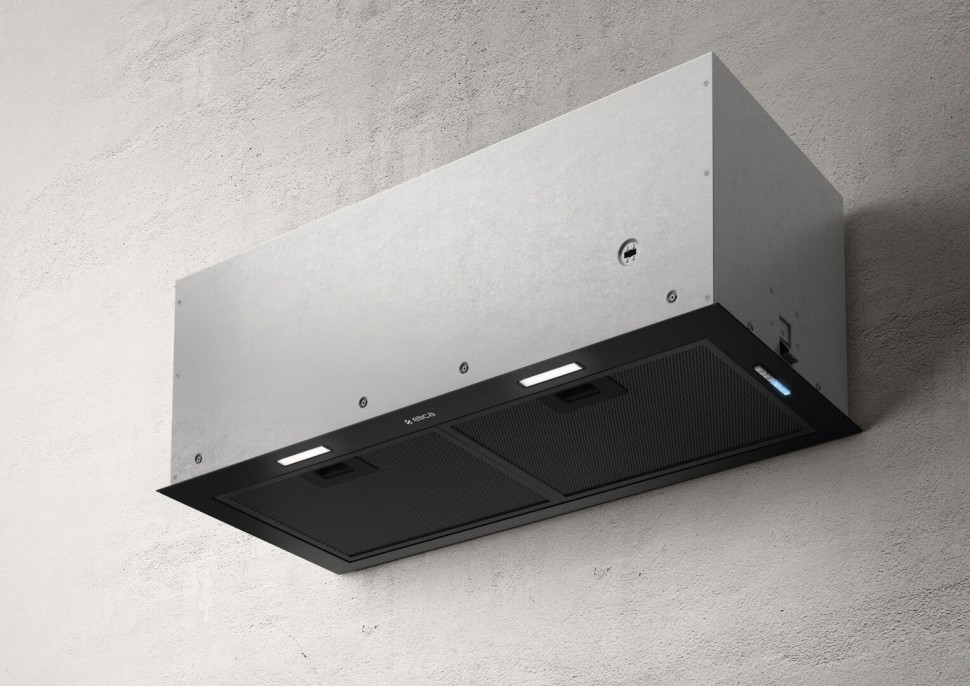 Вытяжка встраиваемая Elica FOLD BL MAT/A/72 черный управление: кнопочное (1 мотор)  