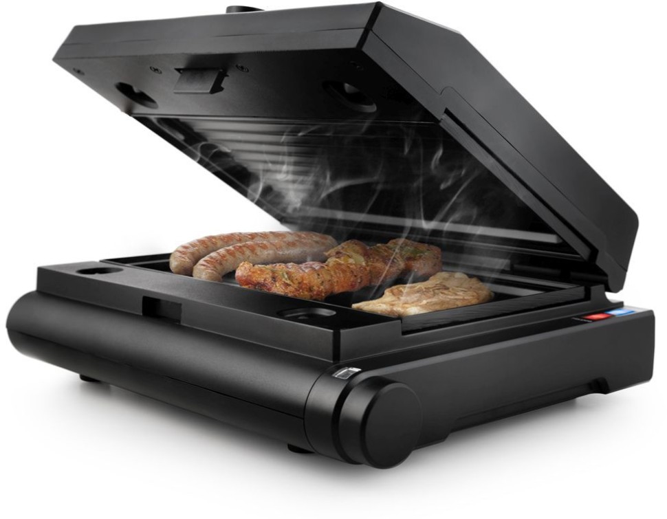 Электрогриль Kitfort КТ-1632 1000Вт черный  