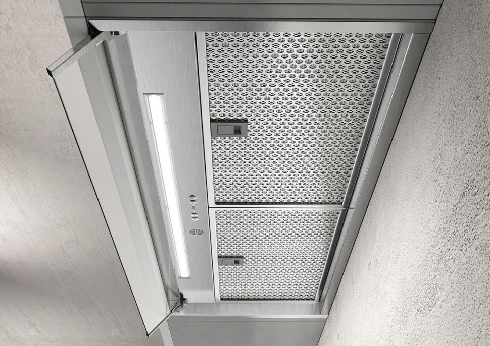 Вытяжка встраиваемая Elica Boxin Advance IX/A/90 нержавеющая сталь управление: кнопочное (1 мотор)