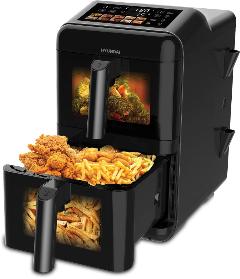 Аэрогриль Hyundai HYF-9084 12л 3000Вт черный