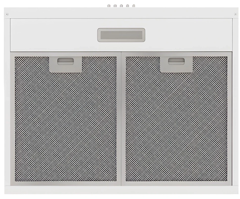 Вытяжка встраиваемая Elikor ECO WH 60 белый управление: кнопочное (2 мотора)  