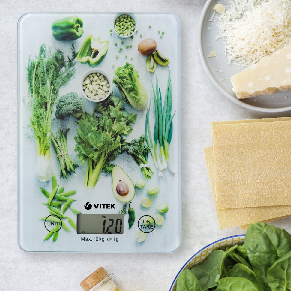 Весы кухонные электронные Vitek VT-7984 макс.вес:10кг