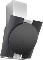 Вытяжка каминная Elikor Графит 80Н-700-Э4Д нержавеющая сталь/черное стекло управление: электронное (1 мотор)