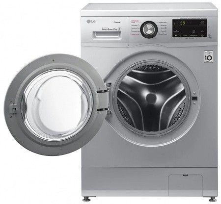 Стиральная машина LG Steam F2J3HS4L, серебристый  