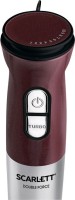 Блендер погружной Scarlett SC-HB42F54 1300Вт бордовый/стальной