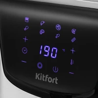 Аэрогриль Kitfort КТ-2232 1700Вт серебристый/черный