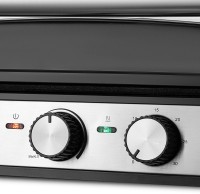 Электрогриль Kitfort КТ-3601 2000Вт серебристый/черный