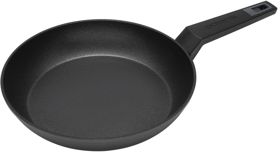 Сковорода Polaris Graphit 24F круглая 24см покрытие: антипригарное ручка несъемная (без крышки) темно-серый  