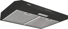 Вытяжка встраиваемая Elikor ECO BK 60 черный управление: кнопочное (2 мотора)  
