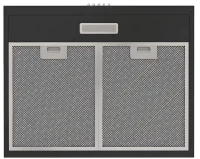 Вытяжка встраиваемая Elikor ECO BK 60 черный управление: кнопочное (2 мотора)