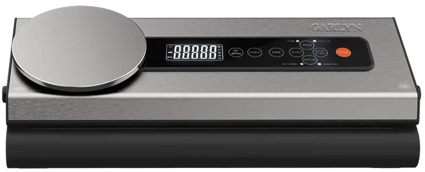 Вакуумный упаковщик Garlyn V-600 120Вт 12.3л/мин 0.8Бар шир.пак.:30см серебристый/черный