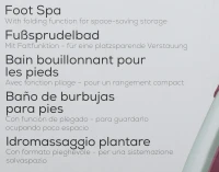 Гидромассажная ванночка для ног Beurer FB30 60Вт фиолетовый (638.50)