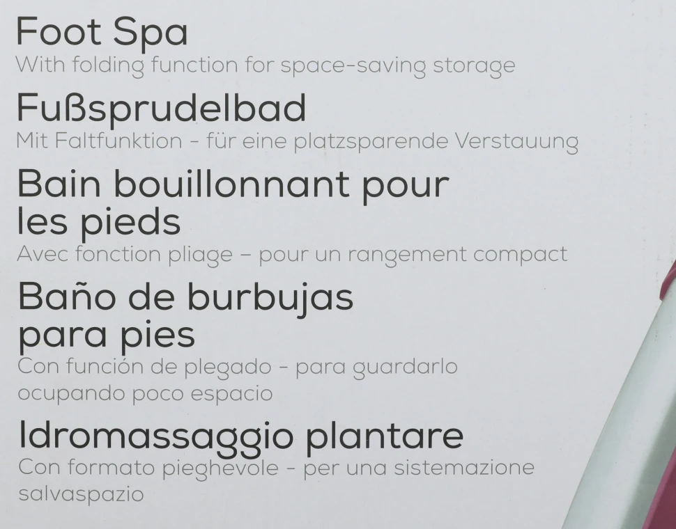 Гидромассажная ванночка для ног Beurer FB30 60Вт фиолетовый (638.50)  