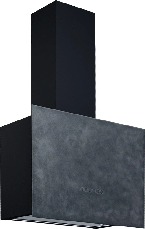 Вытяжка каминная Elikor Метеорит 60П-700-Э4Д черный/серебристый управление: электронное (1 мотор)