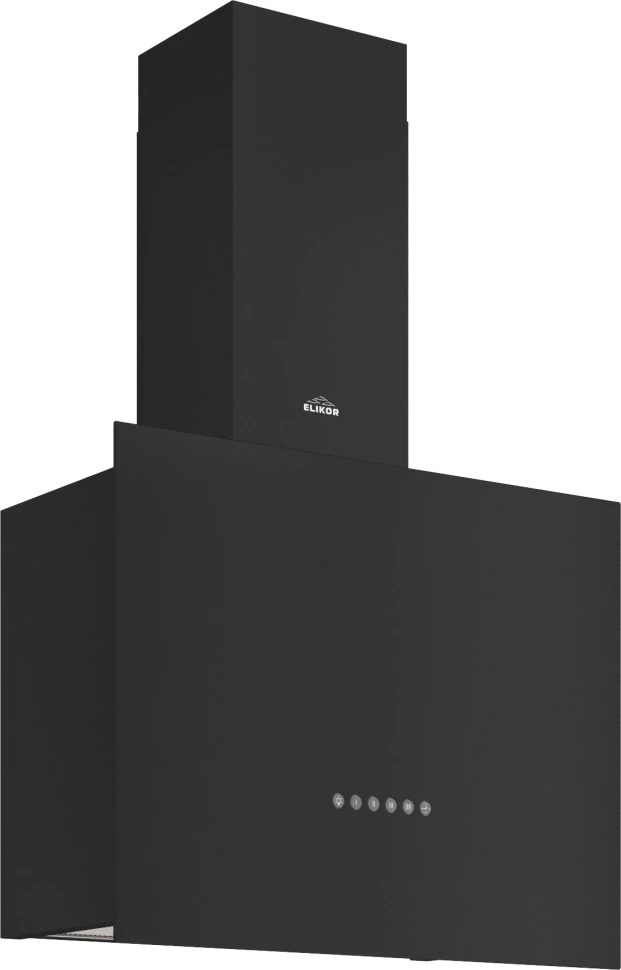 Вытяжка каминная Elikor Метеорит 60П-700-Э4Д черный/серебристый управление: электронное (1 мотор)
