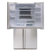 Холодильник трехкамерный Sharp SJ-GX98PWH Hybrid Cooling